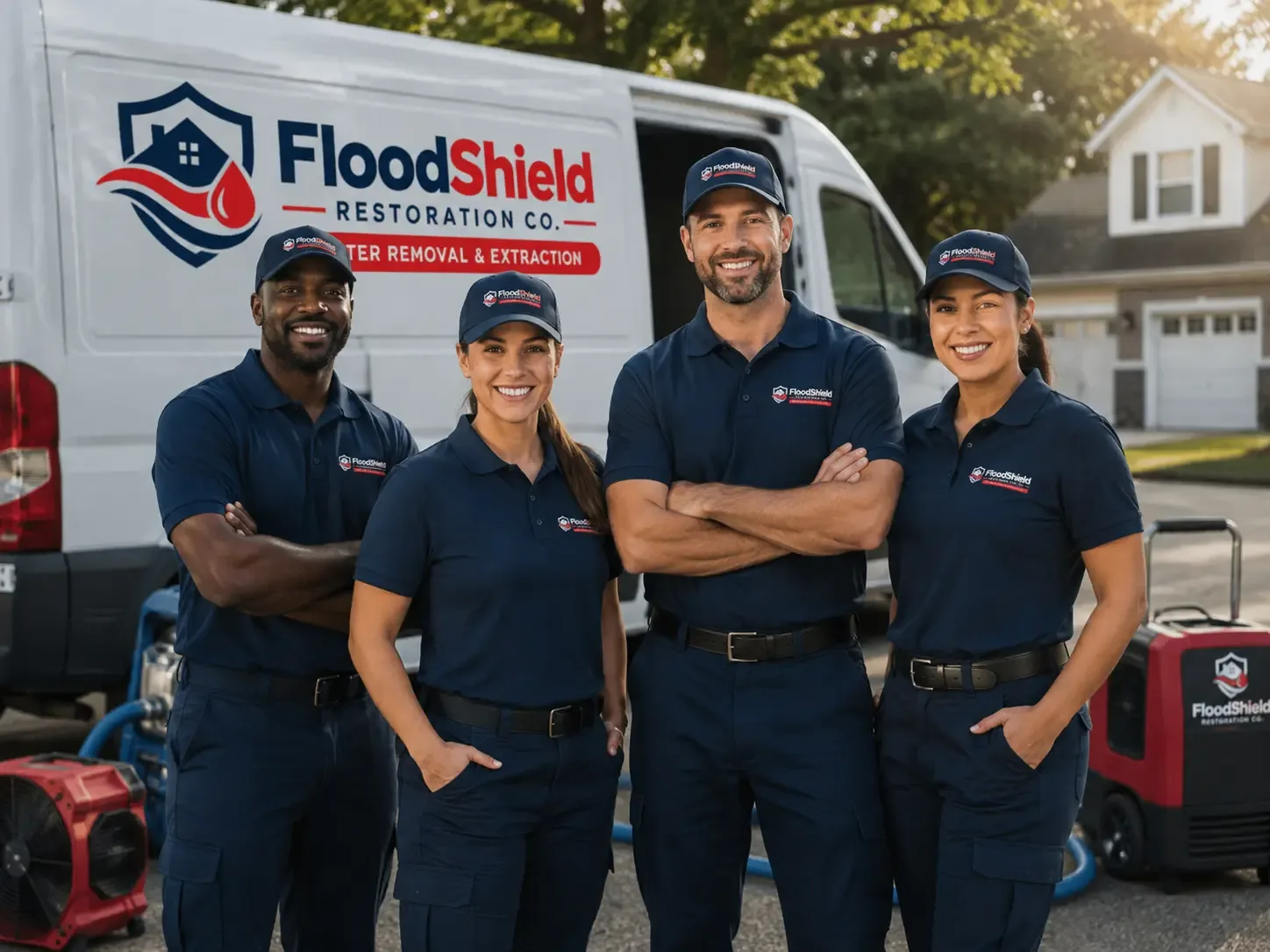 Flood Damage Restoration company in Hambleton, WV